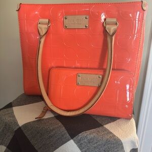 Kate Spade Orange Purse and Wallet Set